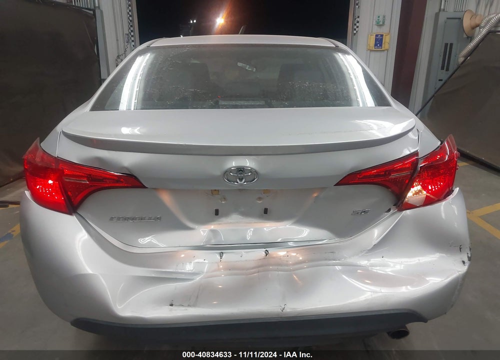 2018 TOYOTA COROLLA SE VIN: 2T1BURHE0JC099122