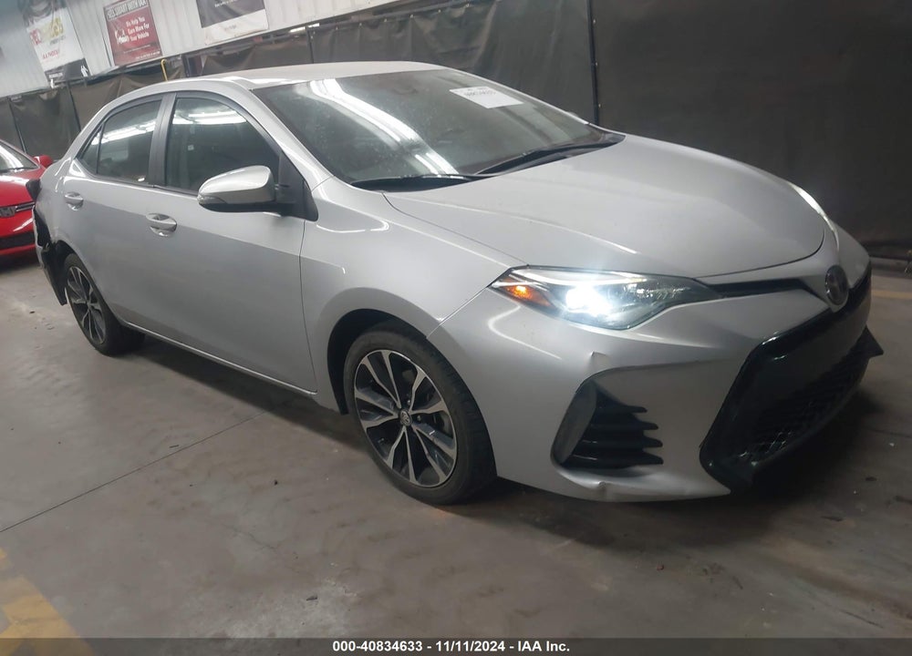2018 TOYOTA COROLLA SE VIN: 2T1BURHE0JC099122