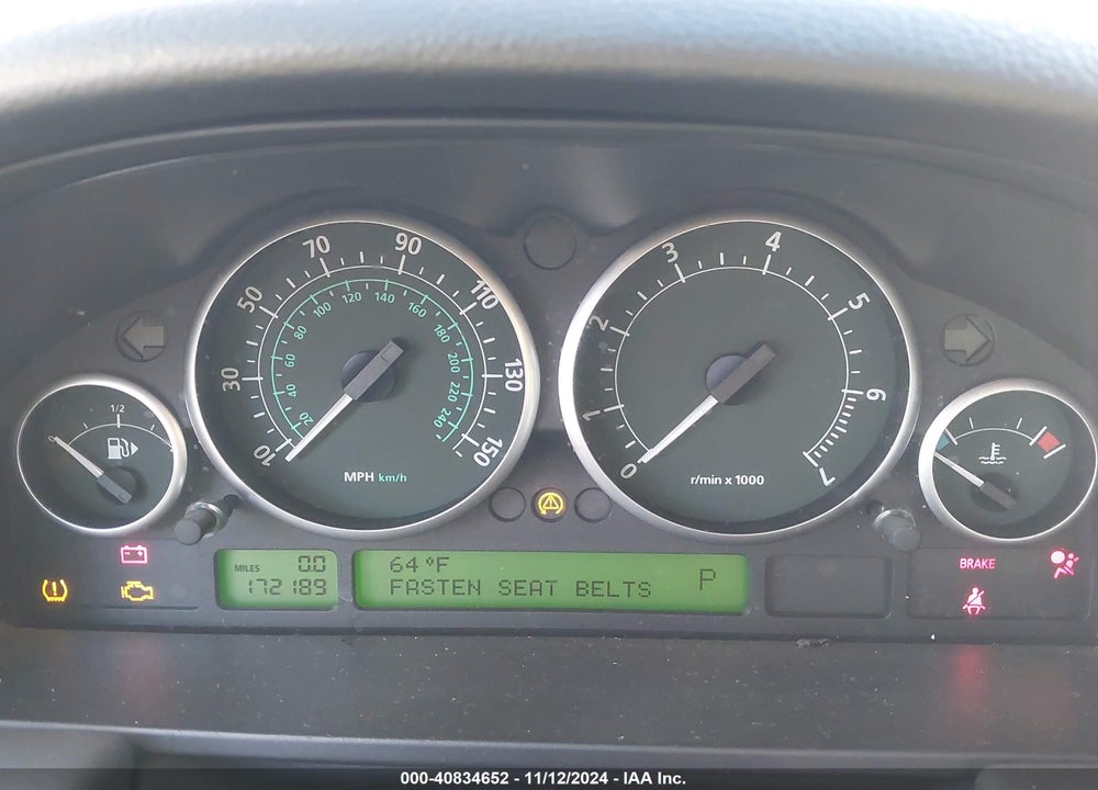 2006 LAND ROVER RANGE ROVER HSE VIN: SALME15496A230930