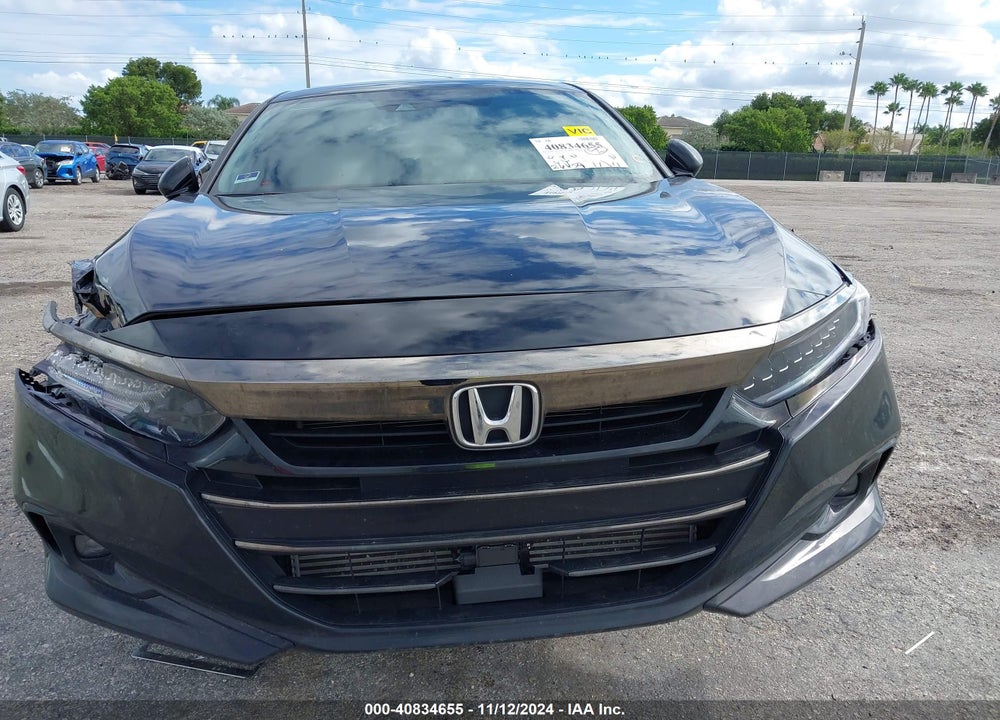 2022 HONDA ACCORD SPORT VIN: 1HGCV1F35NA115931