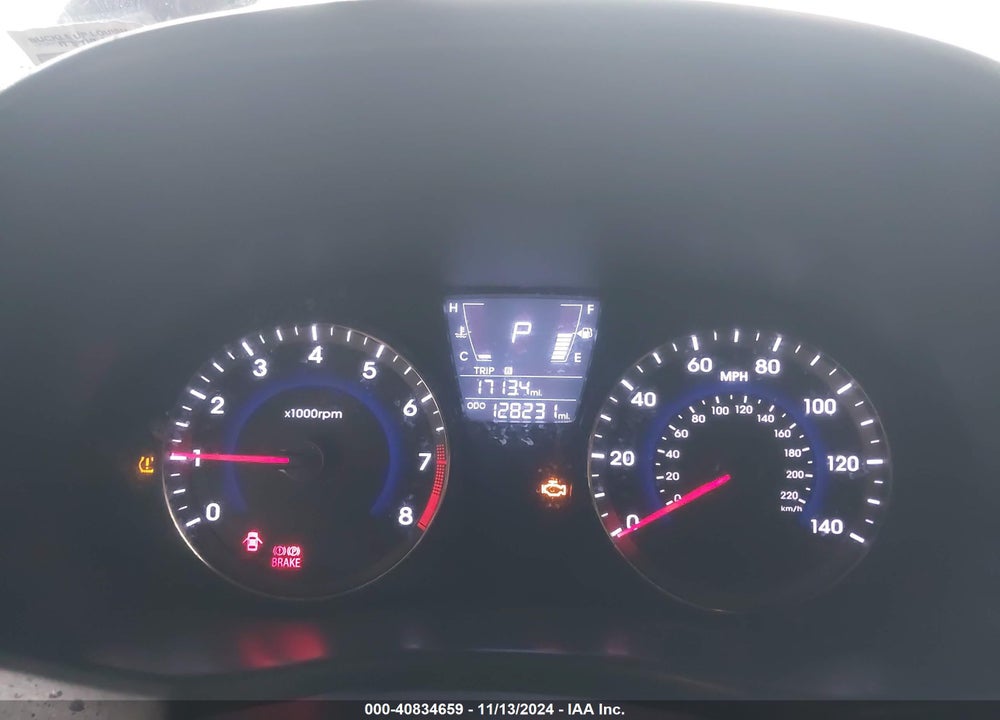 2013 HYUNDAI ACCENT GS VIN: KMHCT5AE3DU117979