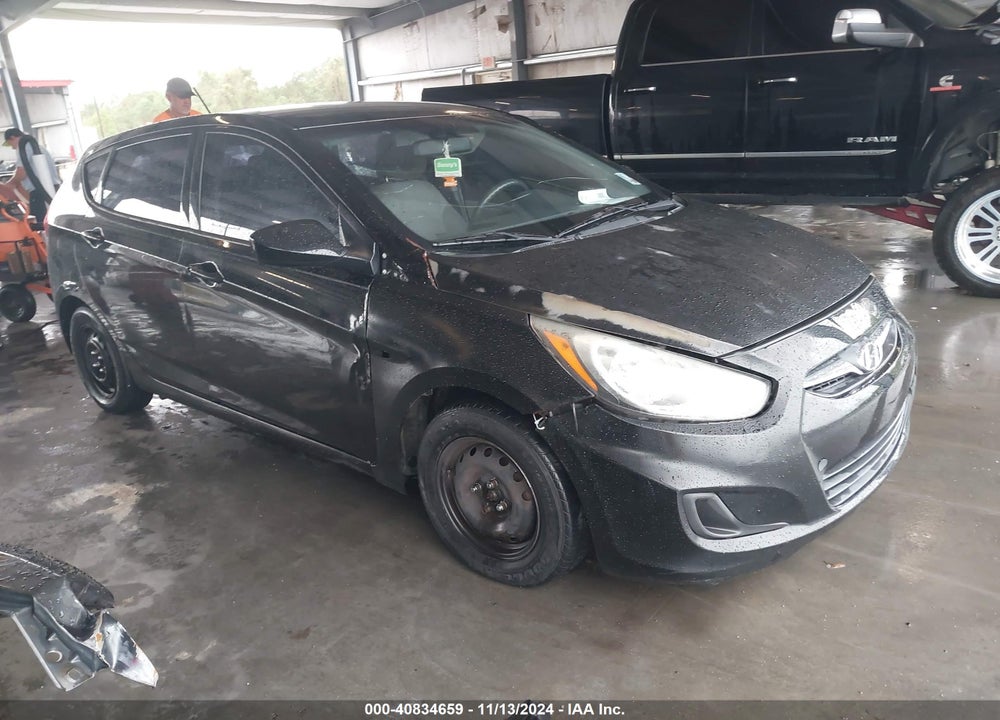2013 HYUNDAI ACCENT GS VIN: KMHCT5AE3DU117979
