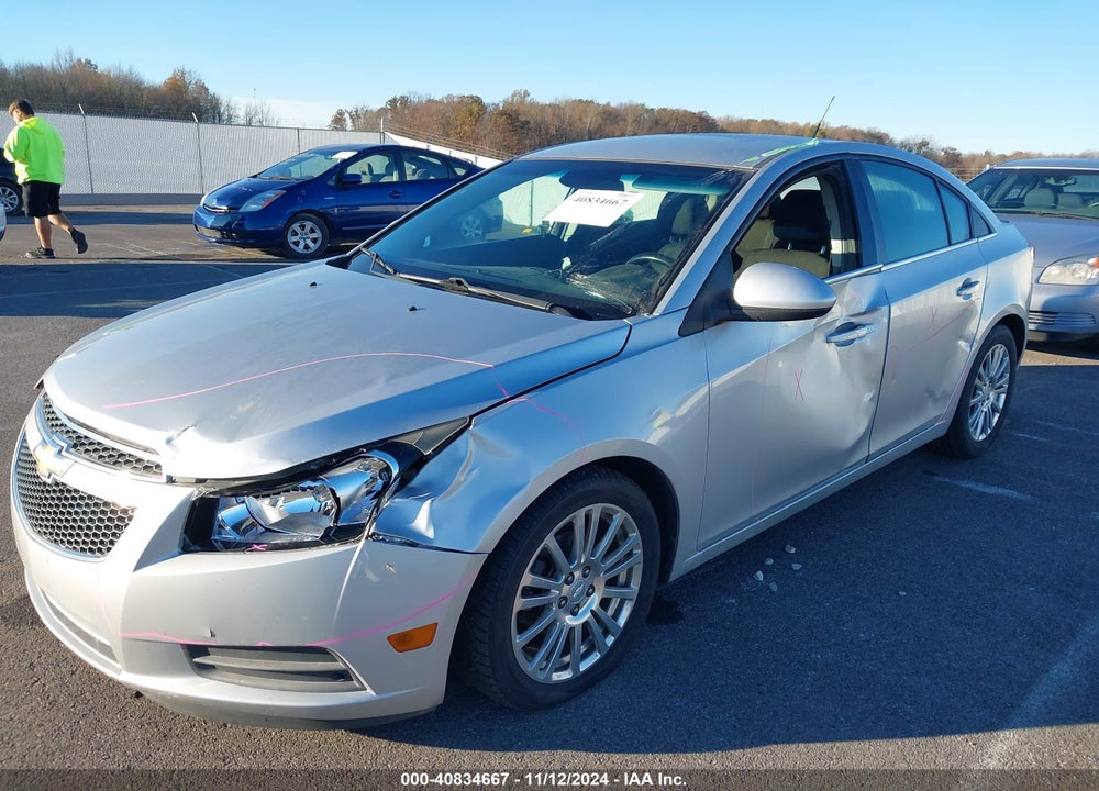 2013 CHEVROLET CRUZE ECO MANUAL VIN: 1G1PJ5SB3D7121022