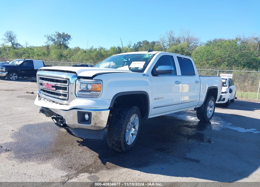 2015 GMC SIERRA 1500 SLT VIN: 3GTU2VEC6FG316549