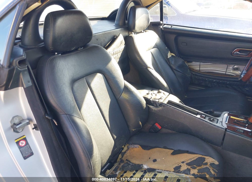 2001 MERCEDES-BENZ SLK 320 VIN: WDBKK65F21F177987