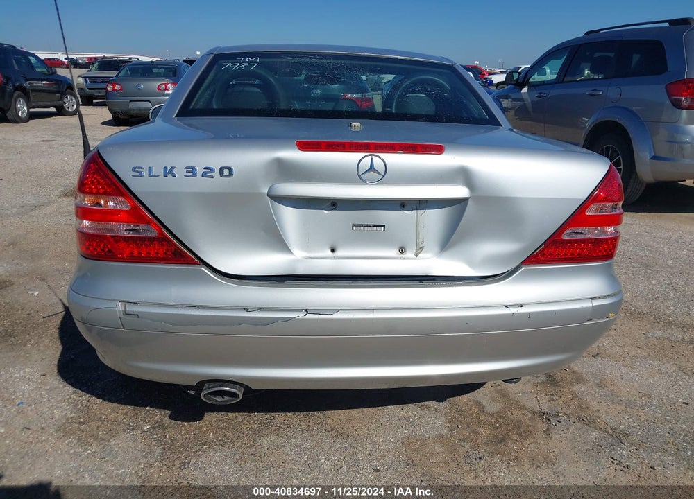 2001 MERCEDES-BENZ SLK 320 VIN: WDBKK65F21F177987