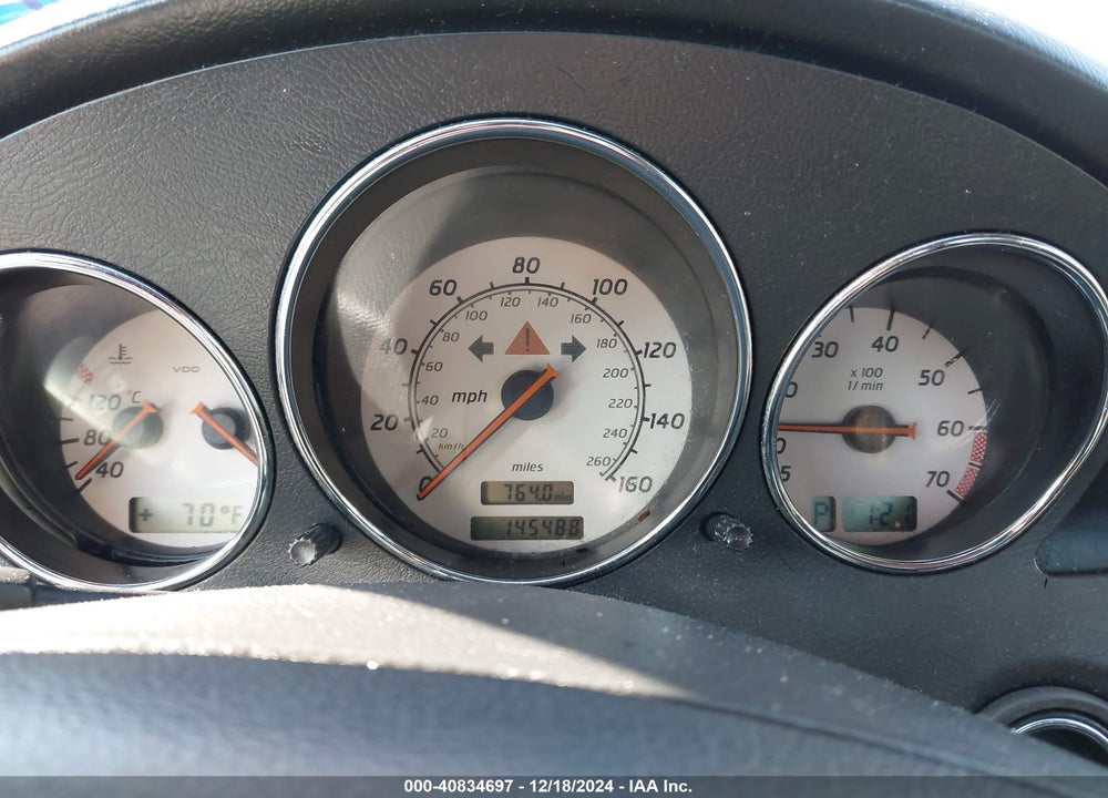 2001 MERCEDES-BENZ SLK 320 VIN: WDBKK65F21F177987