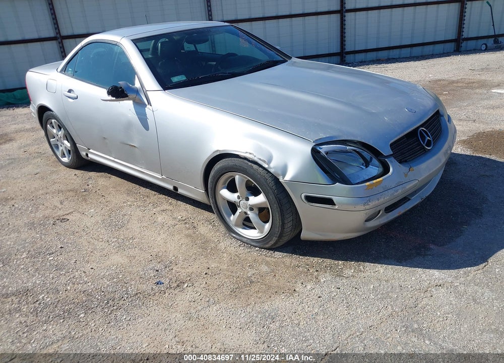 2001 MERCEDES-BENZ SLK 320 VIN: WDBKK65F21F177987