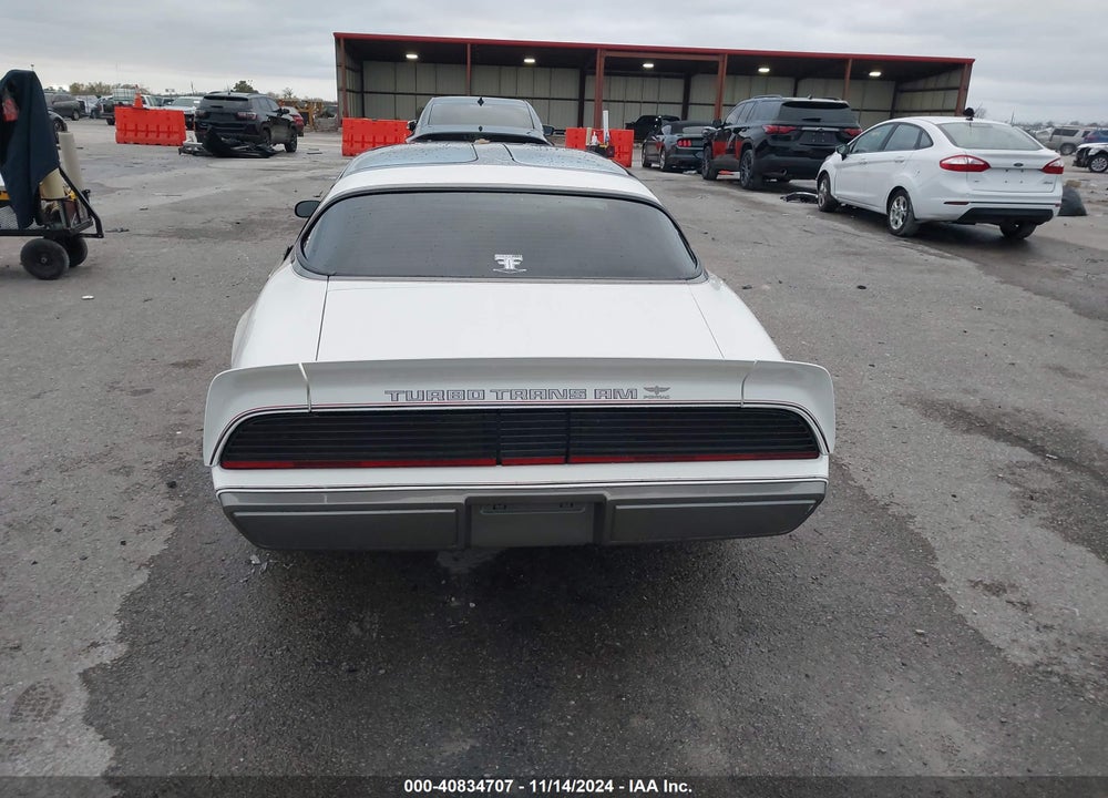 1980 PONT FIREBIRD TRANS AM SE VIN: 2X87TAN132948