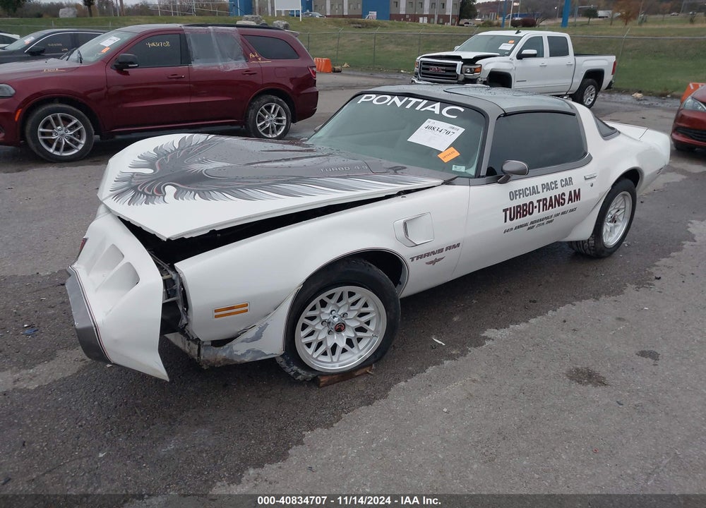 1980 PONT FIREBIRD TRANS AM SE VIN: 2X87TAN132948