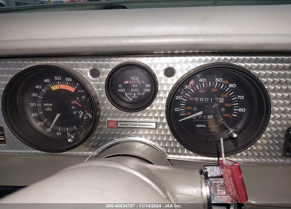 1980 PONT FIREBIRD TRANS AM SE VIN: 2X87TAN132948