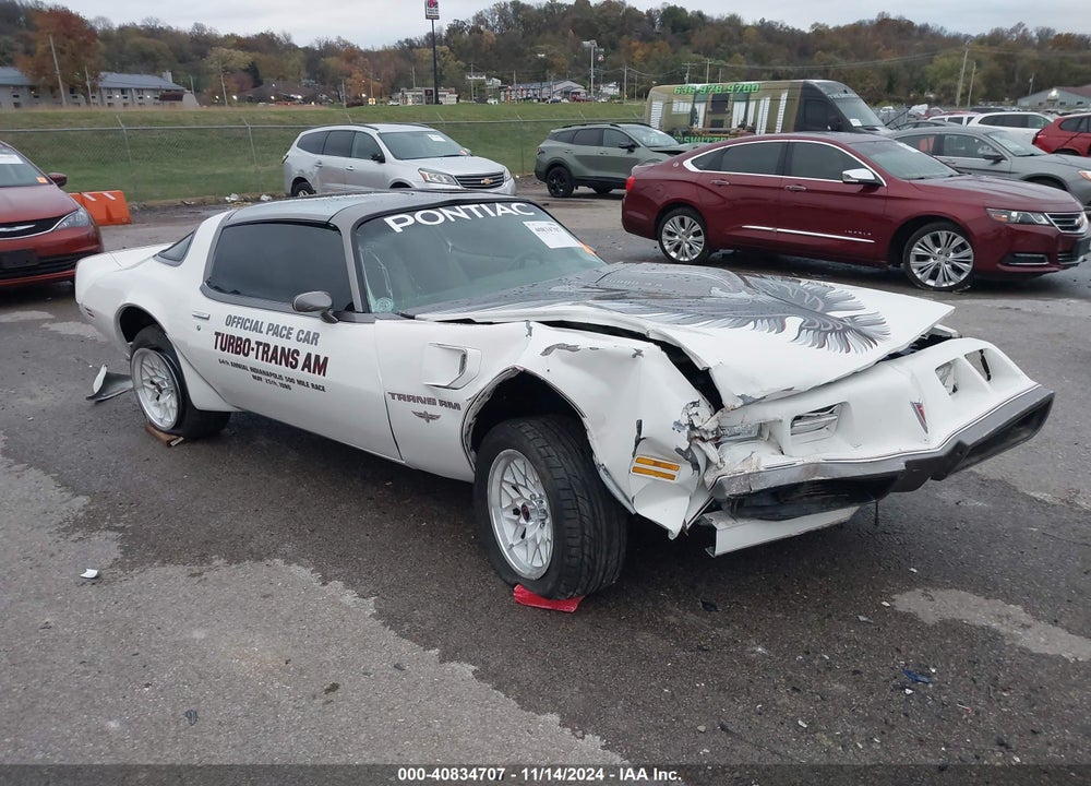 1980 PONT FIREBIRD TRANS AM SE VIN: 2X87TAN132948