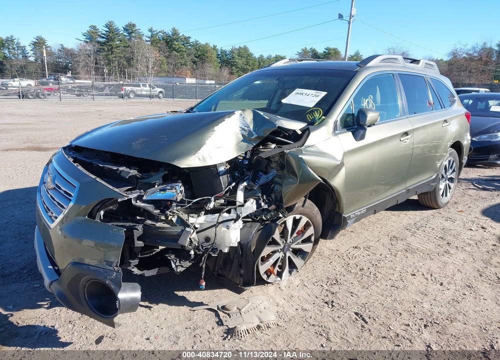 2015 SUBARU OUTBACK 2.5I LIMITED VIN: 4S4BSALC9F3216401