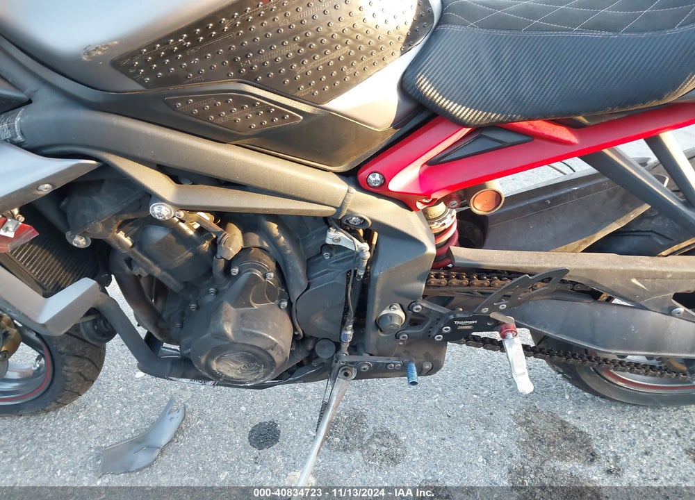 2014 TRIUMPH MOTORCYCLE STREET TRIPLE R VIN: SMTL03NE6ET626081