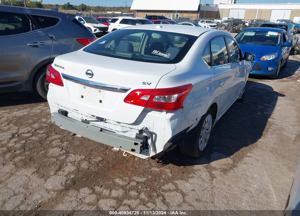 2016 NISSAN SENTRA VIN: 3N1AB7AP8GY234487