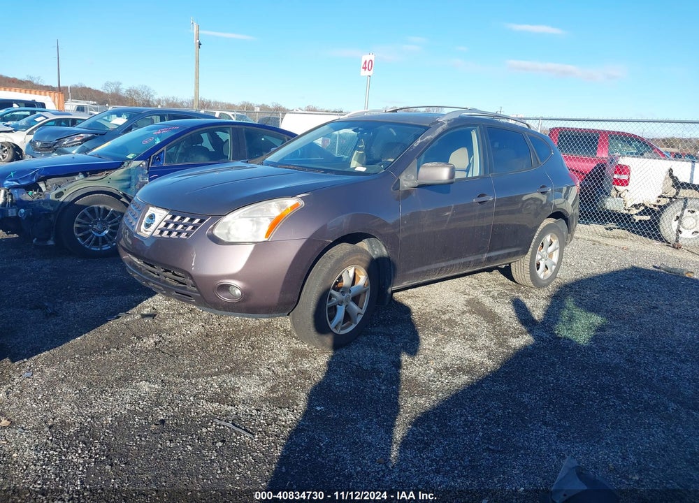 2008 NISSAN ROGUE SL VIN: JN8AS58V28W107110