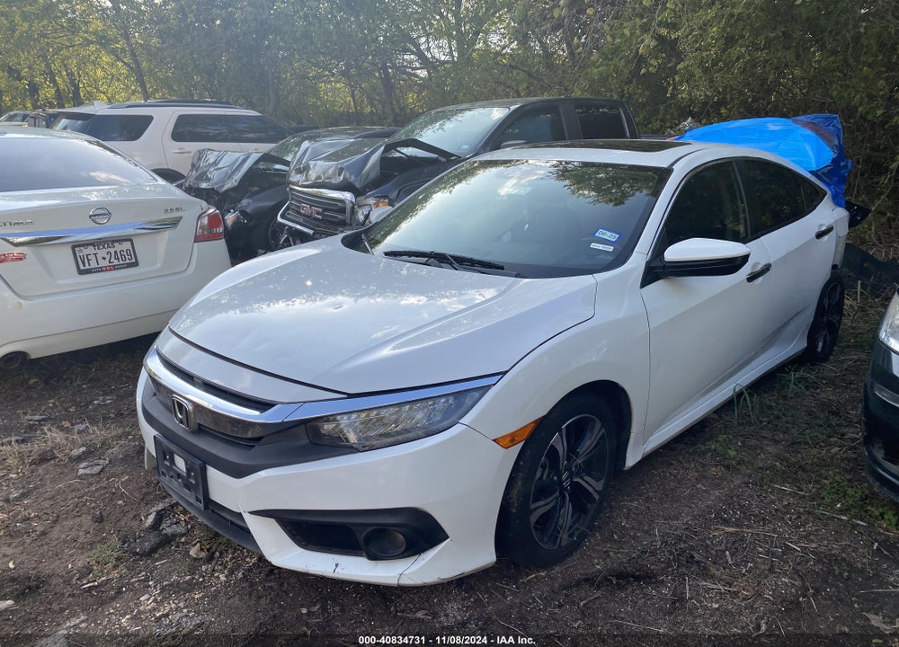 2016 HONDA CIVIC TOURING VIN: 19XFC1F91GE026086