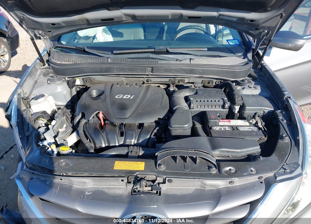 2013 HYUNDAI SONATA GLS VIN: 5NPEB4AC7DH625620