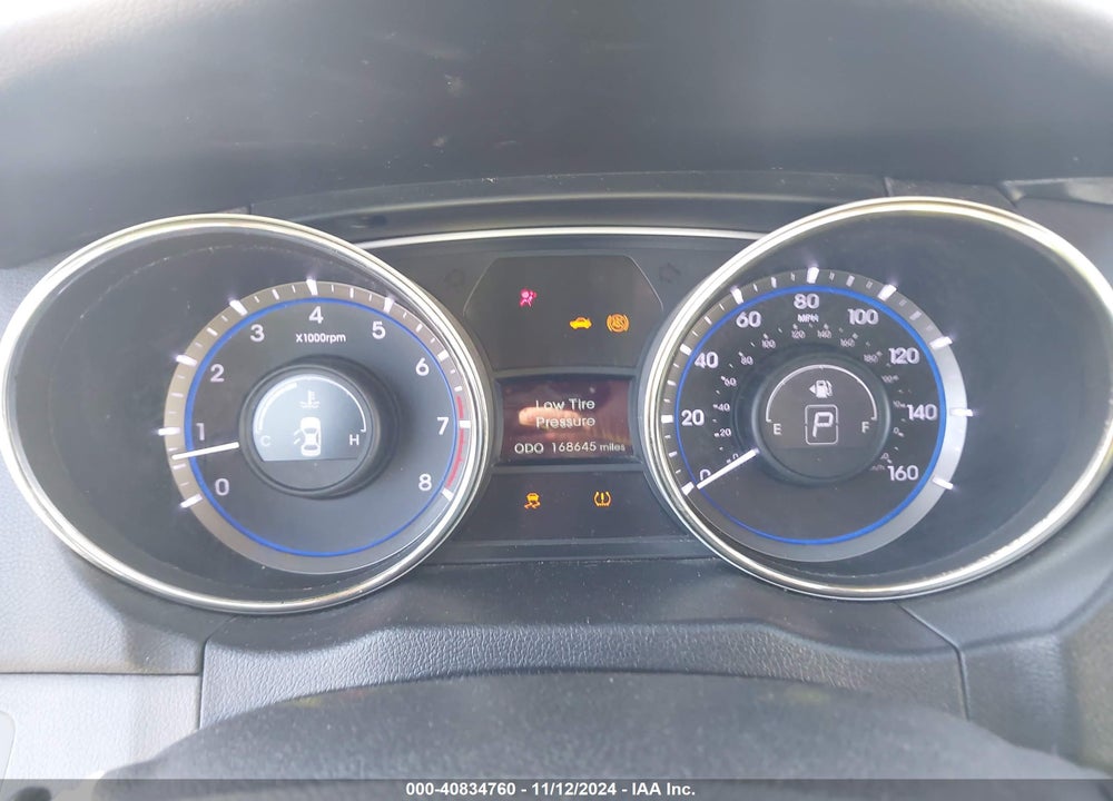 2013 HYUNDAI SONATA GLS VIN: 5NPEB4AC7DH625620