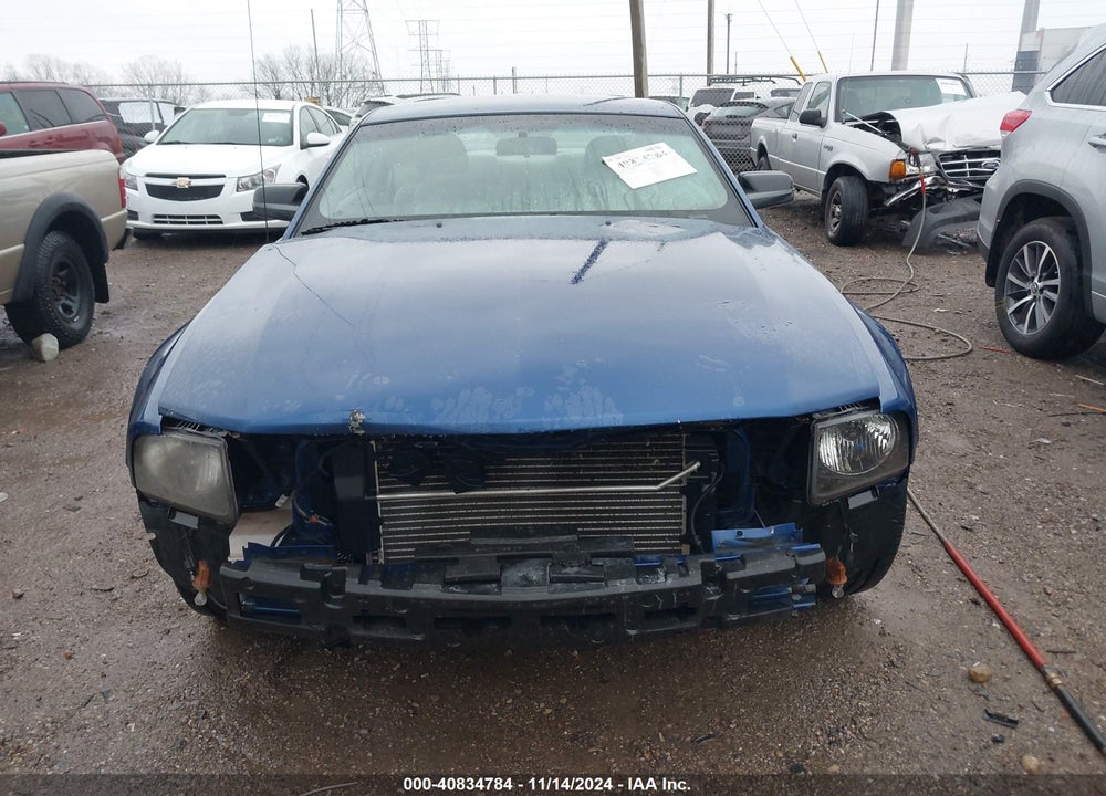 2006 FORD MUSTANG V6 VIN: 1ZVFT80N665212678