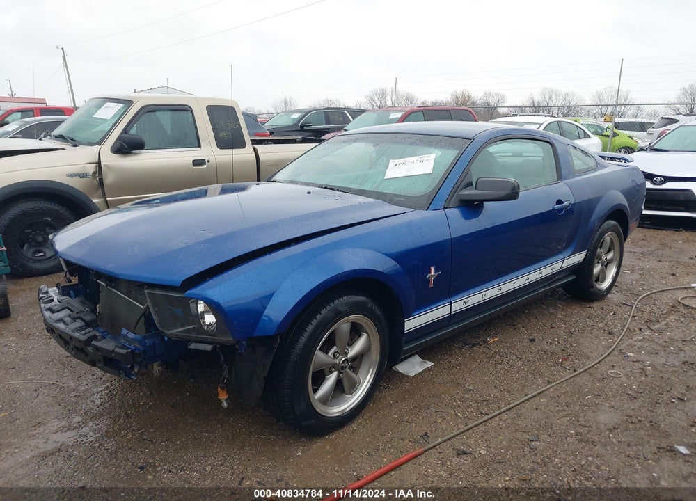 2006 FORD MUSTANG V6 VIN: 1ZVFT80N665212678
