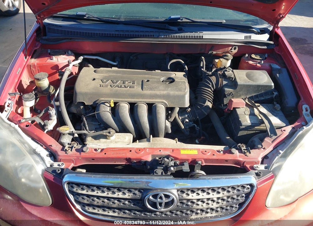 2008 TOYOTA COROLLA S VIN: 2T1BR32E88C937561