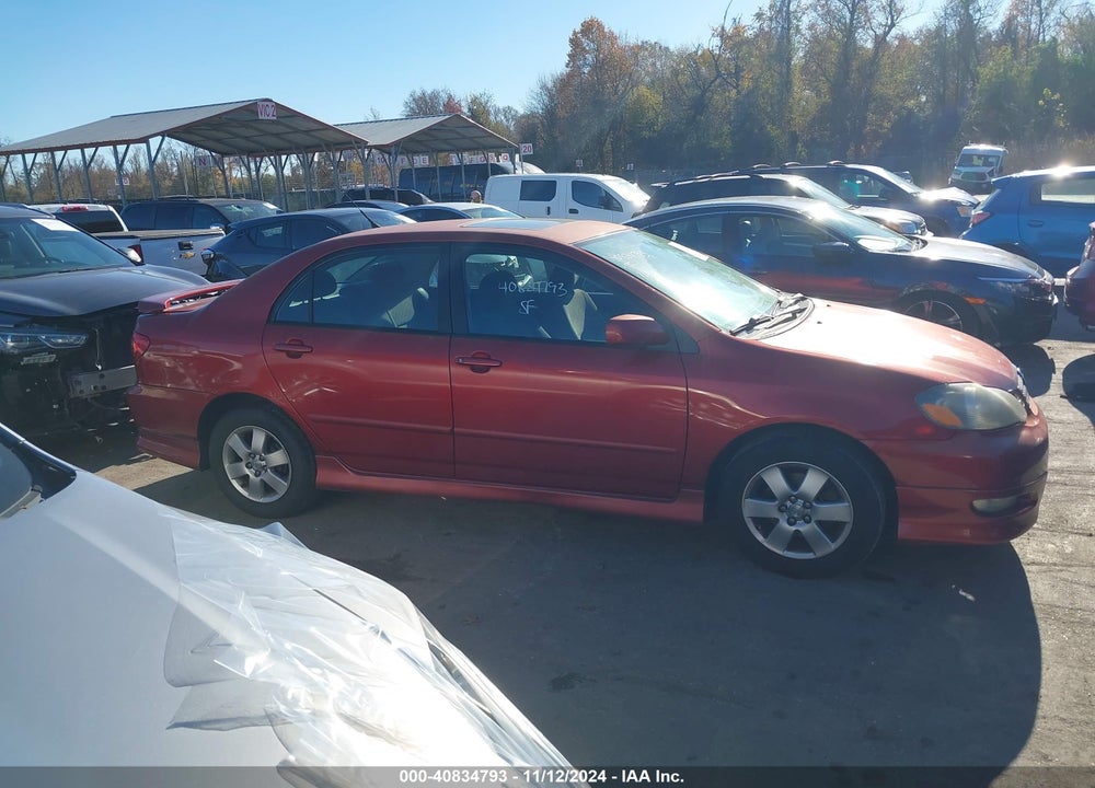2008 TOYOTA COROLLA S VIN: 2T1BR32E88C937561