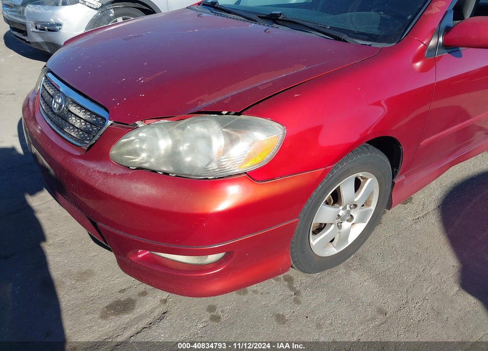 2008 TOYOTA COROLLA S VIN: 2T1BR32E88C937561