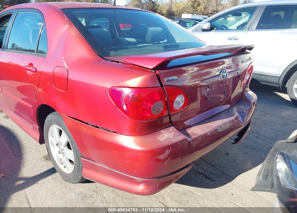 2008 TOYOTA COROLLA S VIN: 2T1BR32E88C937561