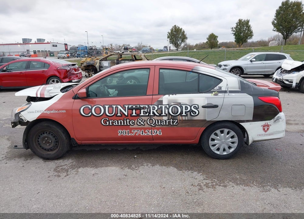 2019 NISSAN VERSA 1.6 S+ VIN: 3N1CN7AP2KL807132