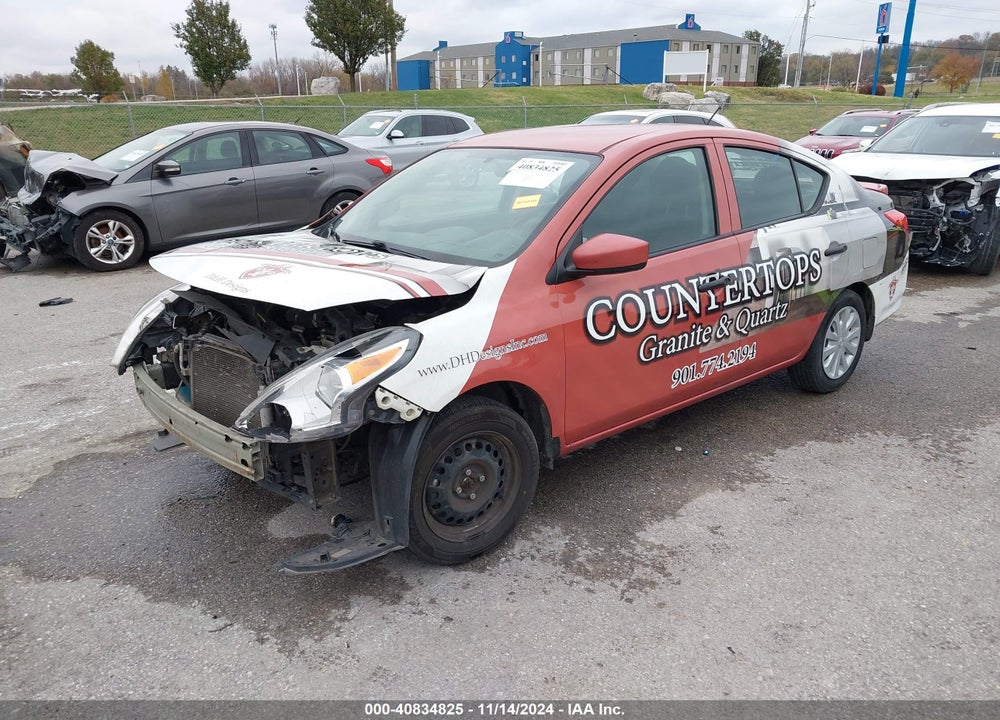 2019 NISSAN VERSA 1.6 S+ VIN: 3N1CN7AP2KL807132