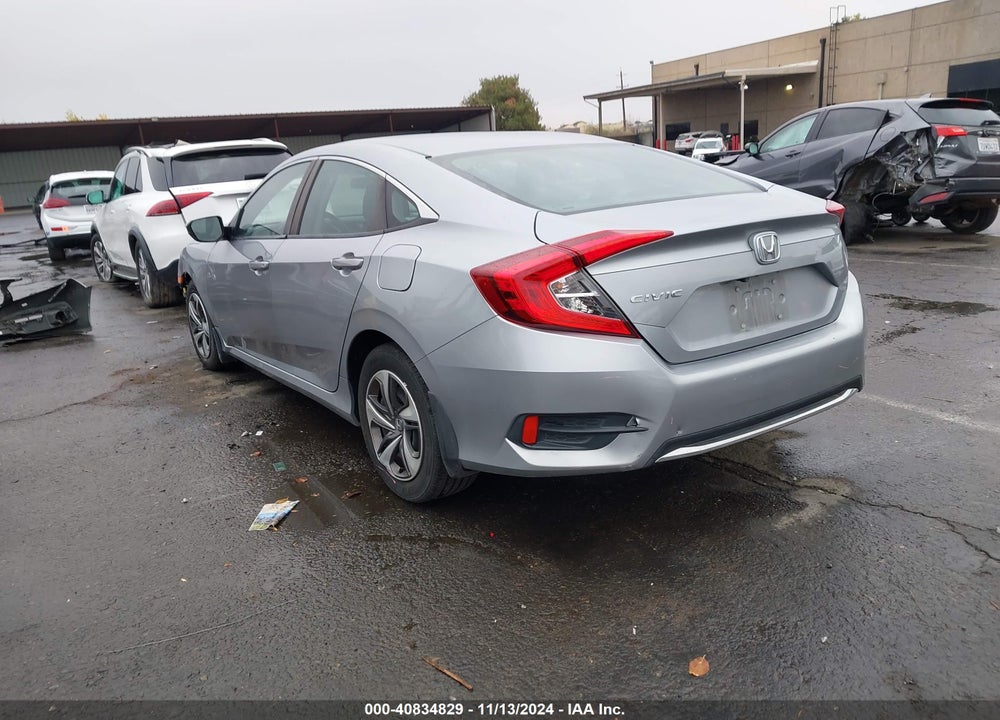 2019 HONDA CIVIC LX VIN: 19XFC2F65KE208202