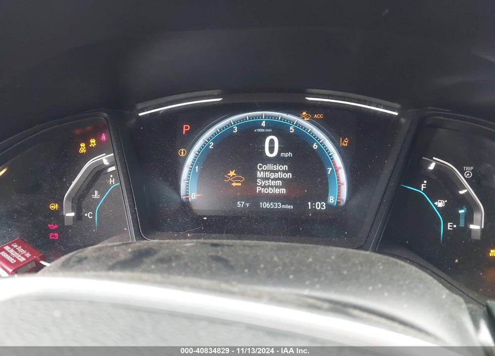 2019 HONDA CIVIC LX VIN: 19XFC2F65KE208202