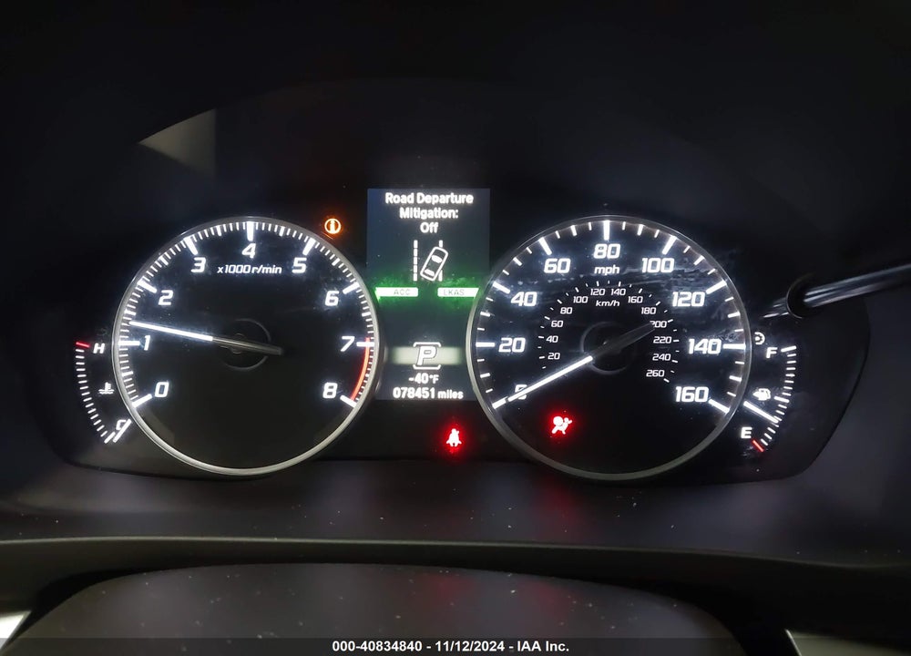 2016 ACURA ILX PREMIUM PACKAGE/TECHNOLOGY PLUS PACKAGE VIN: 19UDE2F76GA004496