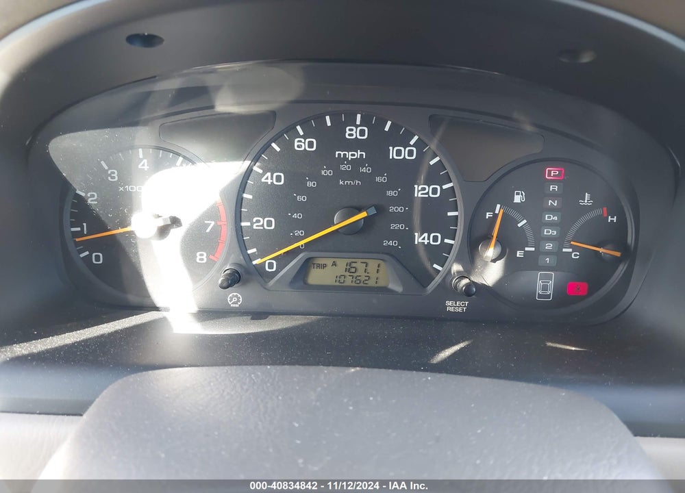 1998 HONDA ACCORD EX V6 VIN: 1HGCG1655WA021626