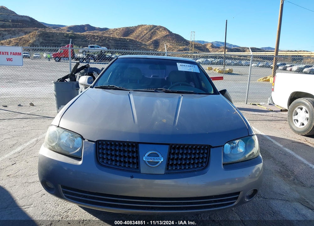 2006 NISSAN SENTRA 1.8S VIN: 3N1CB51D16L566995