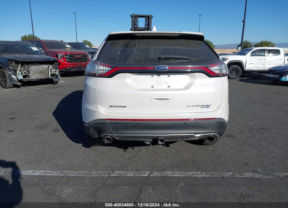 2017 FORD EDGE TITANIUM VIN: 2FMPK4K97HBC18177