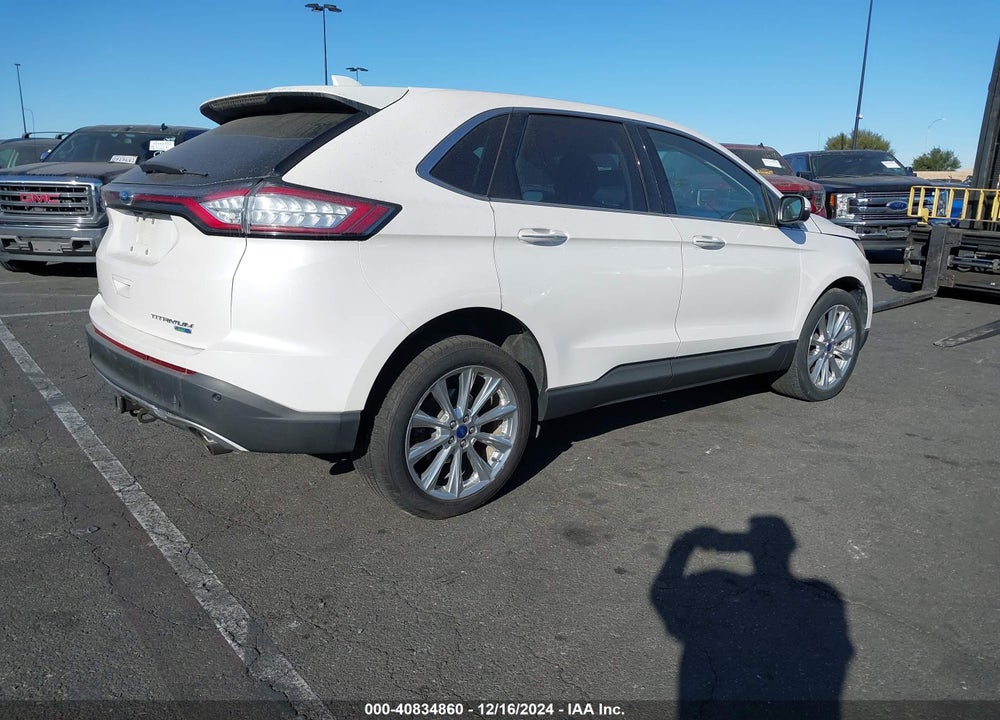 2017 FORD EDGE TITANIUM VIN: 2FMPK4K97HBC18177