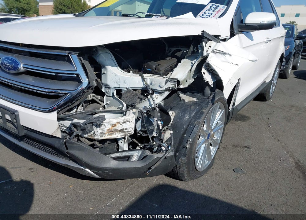 2017 FORD EDGE TITANIUM VIN: 2FMPK4K97HBC18177