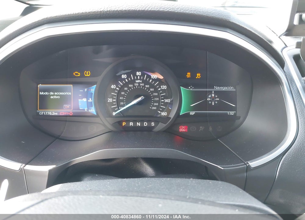 2017 FORD EDGE TITANIUM VIN: 2FMPK4K97HBC18177