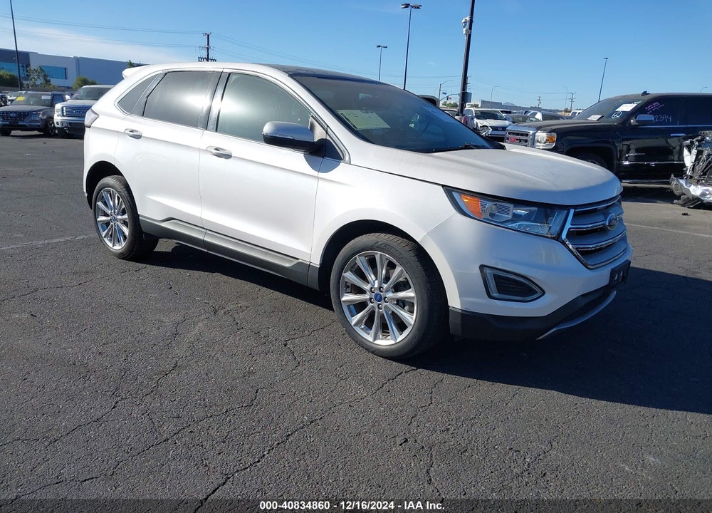 2017 FORD EDGE TITANIUM VIN: 2FMPK4K97HBC18177