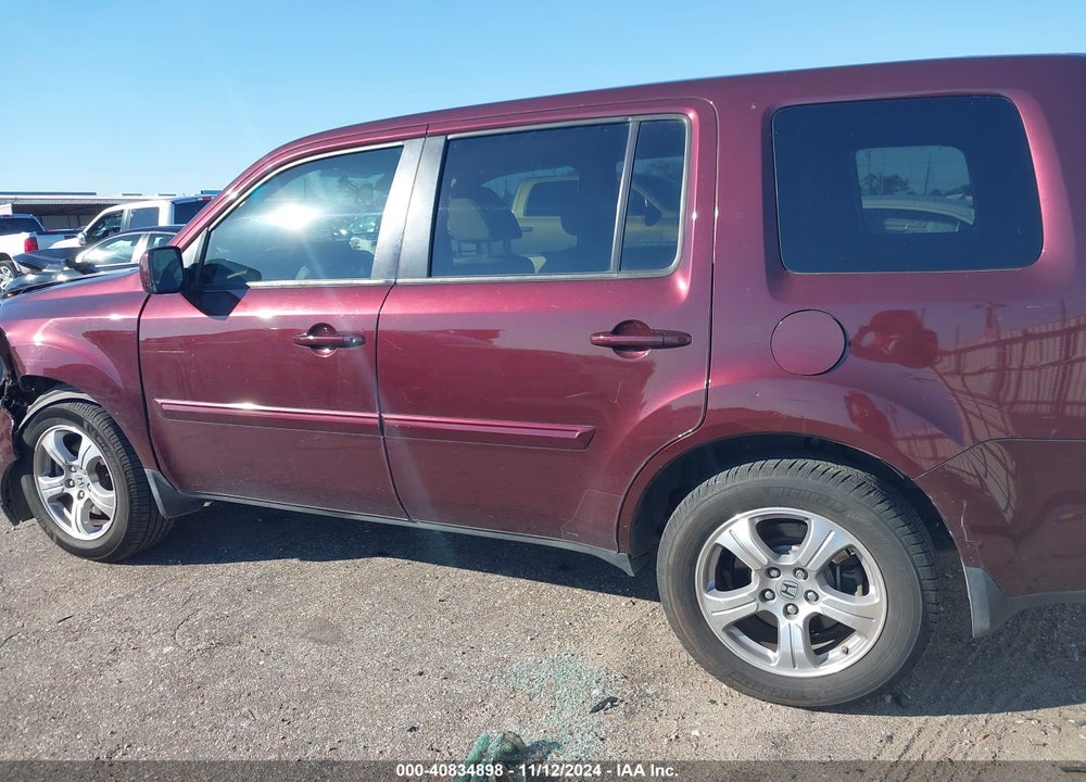 2013 HONDA PILOT EX VIN: 5FNYF3H47DB016326