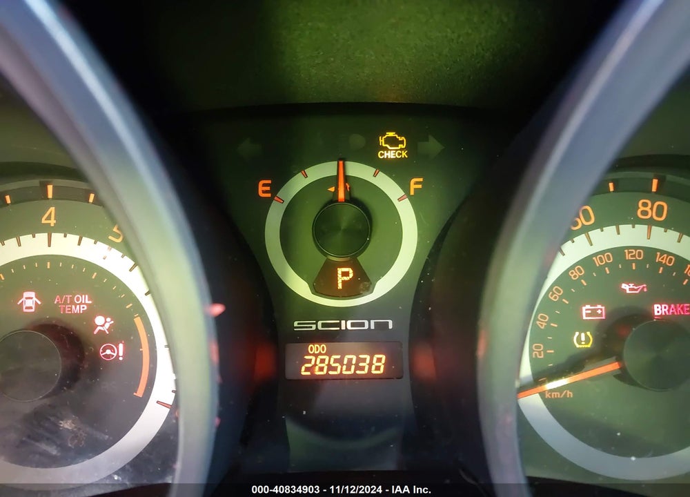2012 SCION TC BASE (A6) VIN: JTKJF5C72C3041315