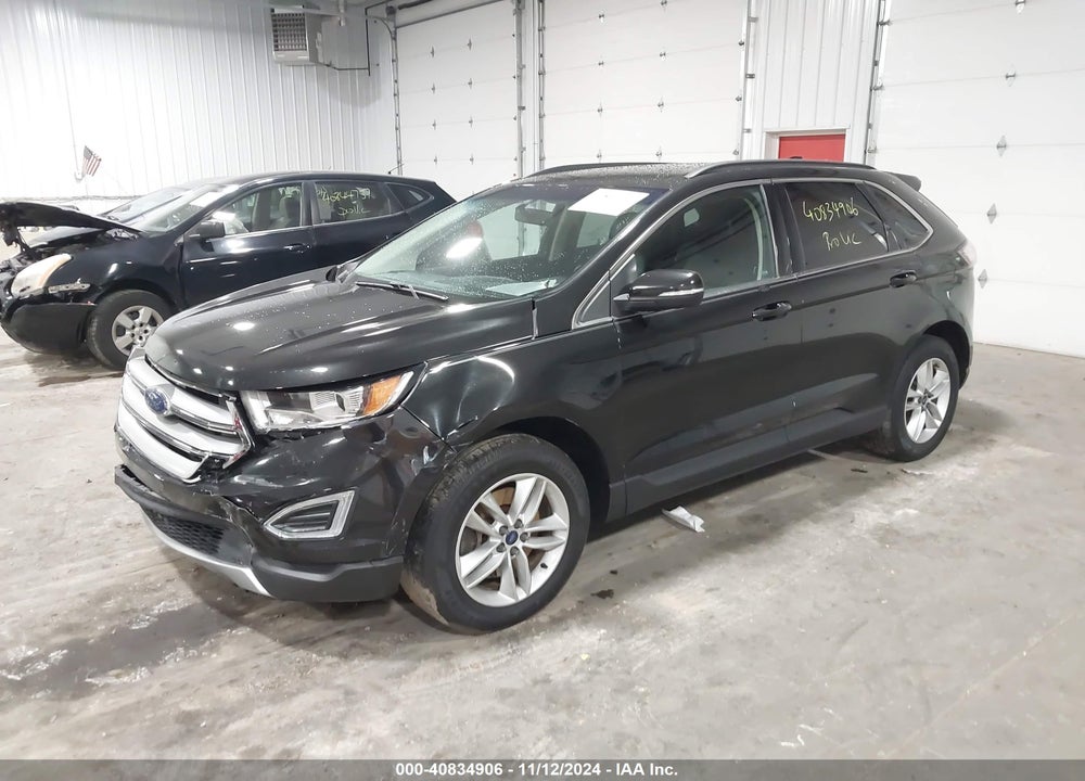 2015 FORD EDGE SEL VIN: 2FMTK4J85FBB23170