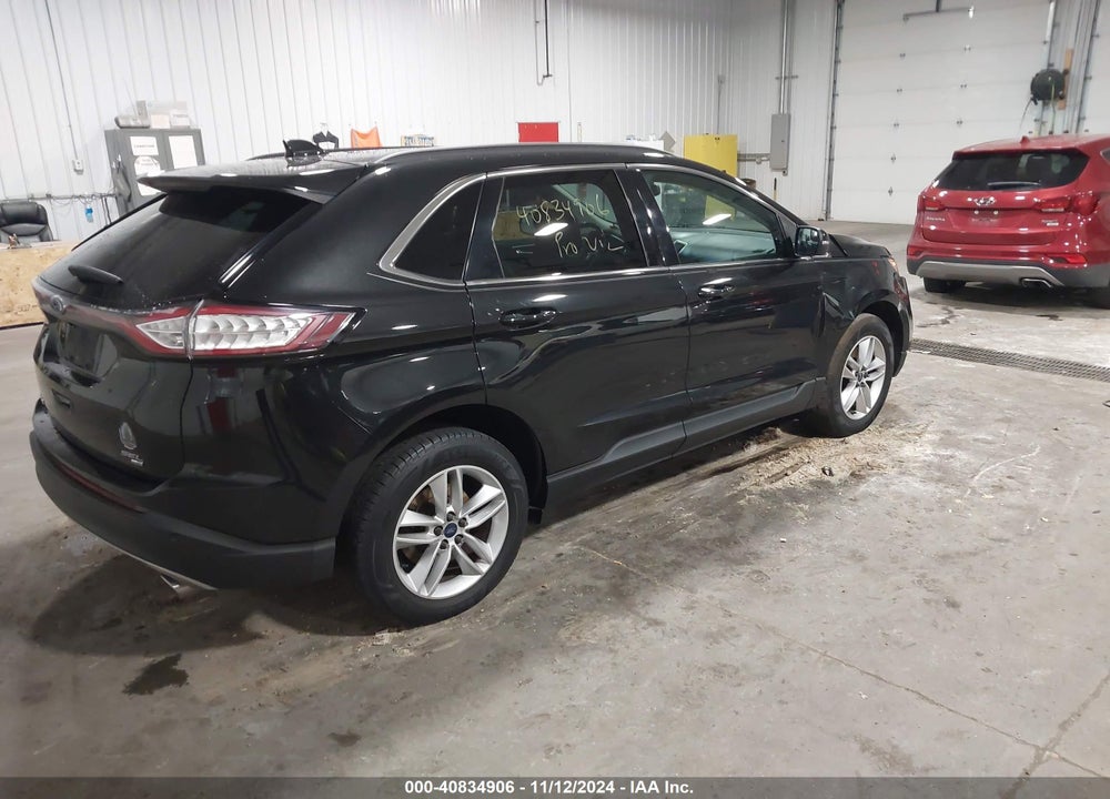 2015 FORD EDGE SEL VIN: 2FMTK4J85FBB23170