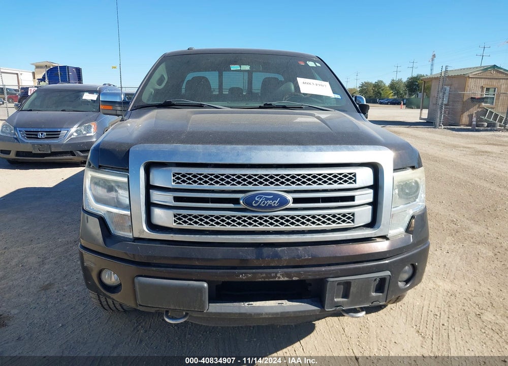 2013 FORD F-150 PLATINUM VIN: 1FTFW1ET1DFA30130