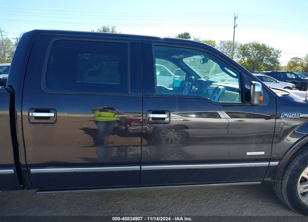 2013 FORD F-150 PLATINUM VIN: 1FTFW1ET1DFA30130