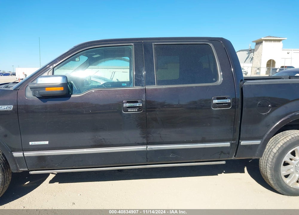2013 FORD F-150 PLATINUM VIN: 1FTFW1ET1DFA30130