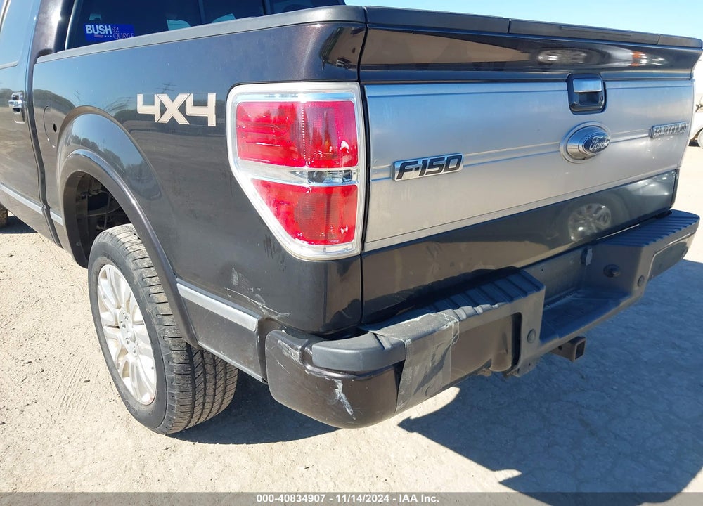 2013 FORD F-150 PLATINUM VIN: 1FTFW1ET1DFA30130
