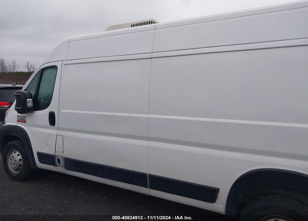 2021 RAM PROMASTER 2500 HIGH ROOF 159 WB VIN: 3C6LRVDG8ME521396